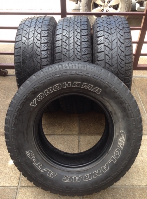 ยาง All Yokohama 265 70 16 ดอกเยอะ ใช้ได้อีกเป็นปี ยาง All Yokohama 265 70 16 ดอกเยอะ ใช้ได้อีกเป็นปี