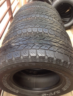 ยาง All Yokohama 265 70 16 ดอกเยอะ ใช้ได้อีกเป็นปี ยาง All Yokohama 265 70 16 ดอกเยอะ ใช้ได้อีกเป็นปี