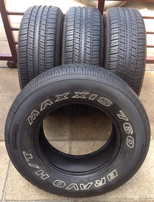 ยาง Maxxis 245 70 16 ปลายปี11 ดอกเยอะ ไม่มีปะ ยาง Maxxis 245 70 16 ปลายปี11 ดอกเยอะ ไม่มีปะ