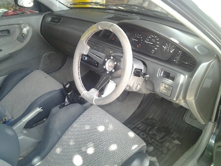 ขายรถยนต์ ปี95 ฮอนด้า ซีวิค รุ่นเตารีด เครื่อง1600cc.หัวฉีด เกียร์ธรรมดา พวงมาลัยเพาเวอร์ แอร์เย็น ภายในดี เครื่องดี ช่วงล่างดี ขายถูกๆ