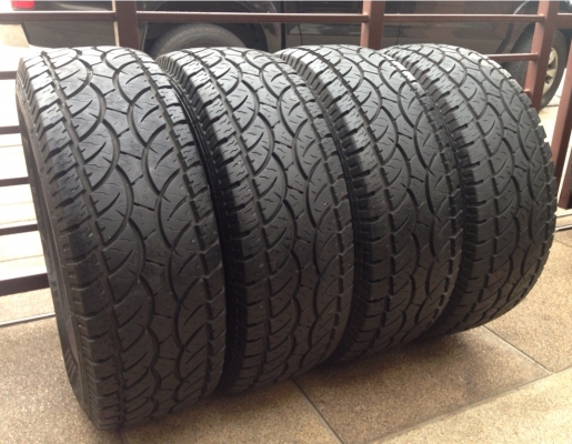 ยาง All Deestone 31 10.5 R15 ปี11 ดอกเต็มๆ ใช้กันยาวๆ ไม่มีปะ