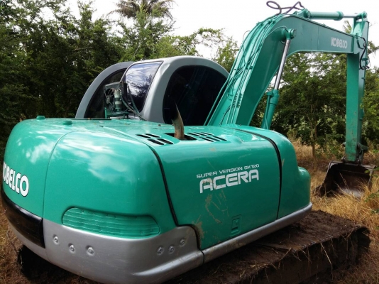 ขาย Kobelco SK120 MARK5 ราคา 760,000 บาท เบอร์ติดต่อ 086-4633729,0864633705,086-4631102