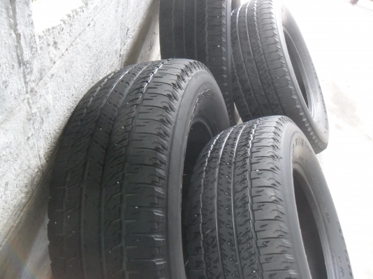 ยาง BFGoodrich 245/70R16ปี11 สวยๆ 4 เส้น ราคา 2600 บาท ยาง BFGoodrich 245/70R16ปี11 สวยๆ 4 เส้น ราคา 2600 บาท