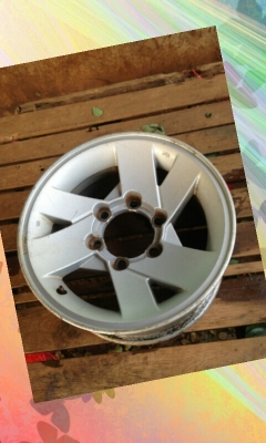 ขายถูก ล้อ กะทะ vigo ขอบ 16 ราคา 4,500 และ สตาด้า ขอบ 15 4wd 4,000