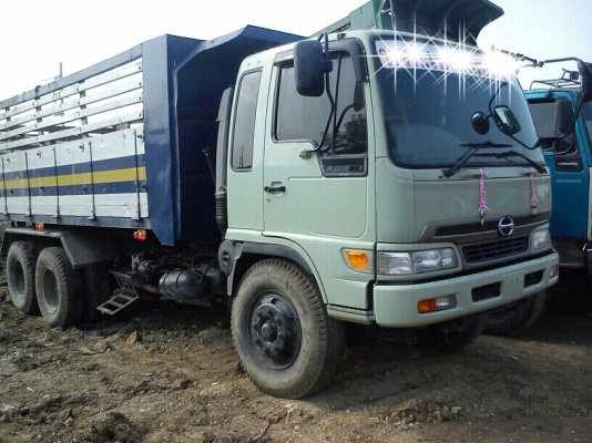 ขายรถ 10 ล้อ HINO 226 ดั๊ม 2 เพลา รถสวย ยางสวย คัทรีสวย