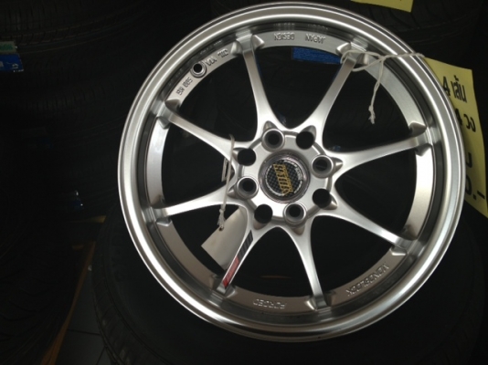 ล้อแมกซ์ CE28 ของใหม่ ขอบ 15" 4รู/100 ทั้งชุดราคาเพียง 7,900 บาท โทร: 081-807-3355