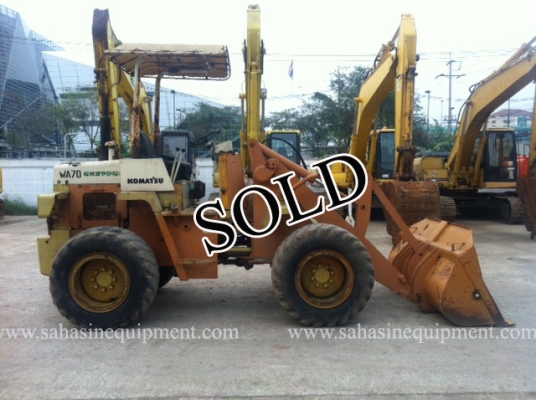 รถตัก 507 บจก.สหสินอีควิปเม้นท์ โทร.081-5851880, 02-5168100-1 www.sahasinequipment.com