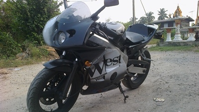 ขาย cbr 250 คับ ทะเบียนแท้ + ชุดโอนครบ