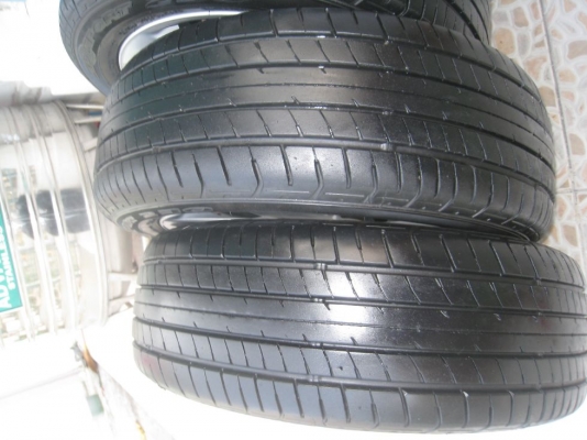 ขายล้อแม็กเดิม Toyota vios 15"x5.5" 4รู100 et45 +ยางปี 11 (081-3747940)