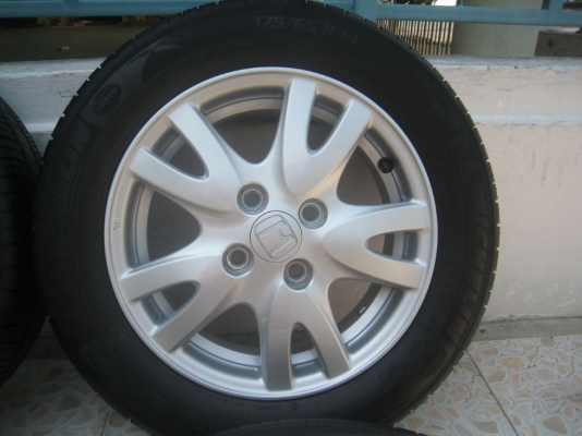 ขายล้อแม็ก Honda Brio 14"x5" 4รู100 et 50 (081-3747940)