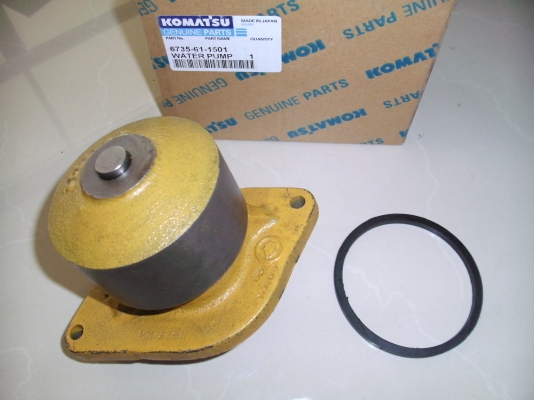 Spare part 6735-61-1501 WATER PUMP ASS'Y (Komatsu)
