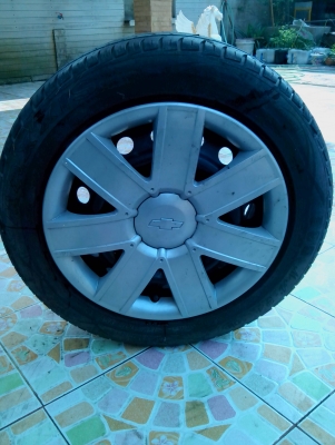 ขายล้อกะทะพร้อมยาง 195 55 15