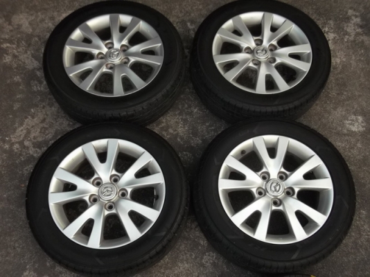 ล้อ16 Mazda3 5รู114 + ยาง Yokohama Adrive ปี10