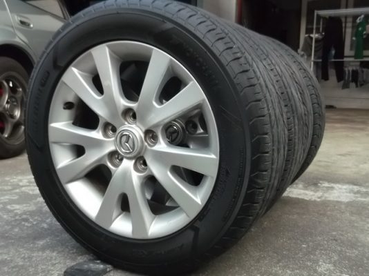 ล้อ16 Mazda3 5รู114 + ยาง Yokohama Adrive ปี10