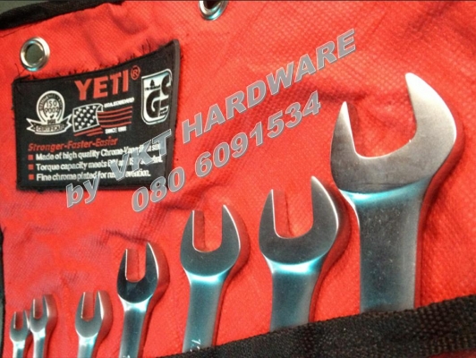 ประแจแหวนน 8 ตัวชุด  YETI  # 8 - 19