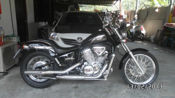 ขายsteed400ปี95ทะเบียนสวยๆ777กรุงเทพรถสวยมากๆสนใจโทร0858742300ตี๋คับ