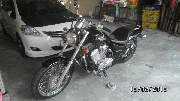 ขายsteed400ปี95ทะเบียนสวยๆ777กรุงเทพรถสวยมากๆสนใจโทร0858742300ตี๋คับ