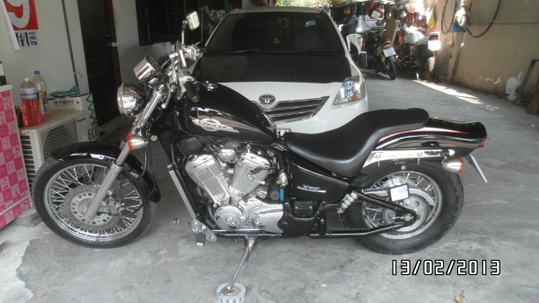 ขายsteed400ปี95ทะเบียนสวยๆ777กรุงเทพรถสวยมากๆสนใจโทร0858742300ตี๋คับ