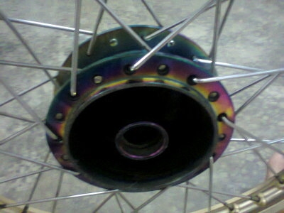 ขายชุดล้อเวฟ125ดิจิตอล ดุมชุบรุ้งแท้ ล้อใหม่ ลวดชุบ