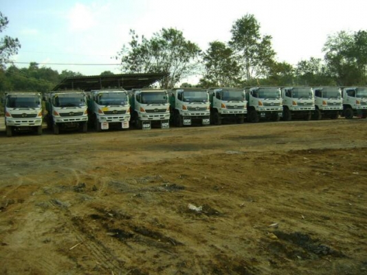ขายรถ 10 ล้อดัมพ์ HINO MEMA 380 ปี 2553 กระบะดัมพ์ท้องเรือ มีจำนวน 10 คันราคาคันละ 2950000 ถ้าซื้อรวมทั้งหมดคันละ 2800000