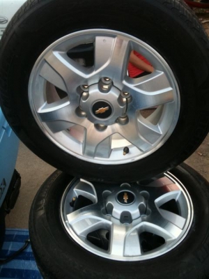 ขายแม๊กพร้อมยางเชฟโรเลต ยางปี 09 ขายแม๊กพร้อมยางเชฟโรเลต ยางปี 09