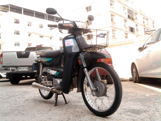 ขออนุญาติขาย  Honda Dream Exces 100 cc. สีเขียว สตาร์ทมือและเท้า