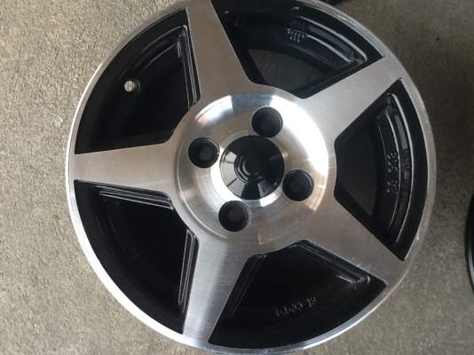 ขายแม็กขอบ 13 4รู100 กว้าง5.5 สภาพ90\% ครบชุด4วง