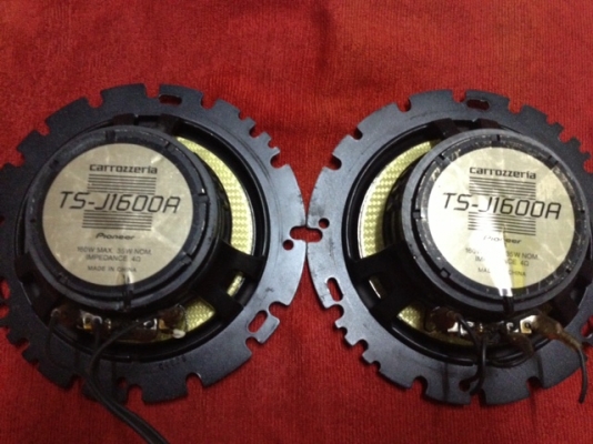 ลำโพง Pioneer Carizzoria รุ่น TS-J1600A 6 นิ้ว ลำโพง Pioneer Carizzoria รุ่น TS-J1600A 6 นิ้ว