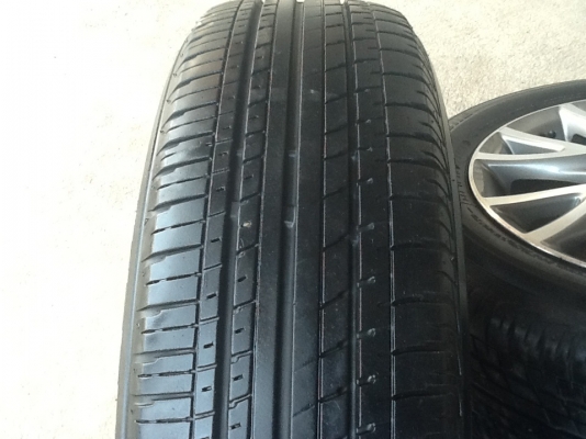 ขายล้อ ขอบ15 4รู100 พร้อมยางสวยๆ ครบชุด