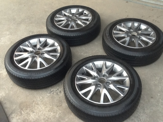 ขายล้อ ขอบ15 4รู100 พร้อมยางสวยๆ ครบชุด