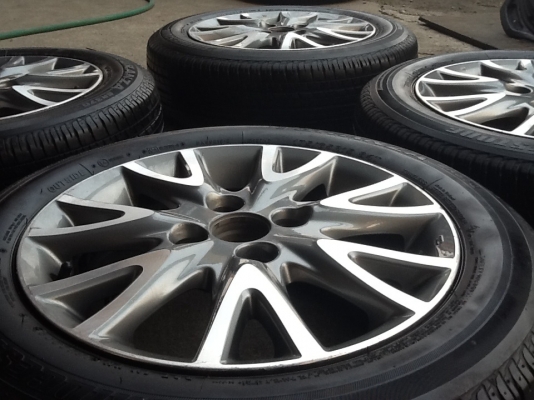 ขายล้อ ขอบ15 4รู100 พร้อมยางสวยๆ ครบชุด