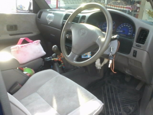 TOYOTA HILUX TIGER D4D SPORT CRUISER  4Dr 2.5 MT 4WD ปี 46 รถบ้านสวยจัด ไม่เคยมีอุบัติเหตุหนัก เครื่องดีภายในสวยครบ CD ABS แอร์ พ.เพาเวอร์ ก.ไฟฟ้า ซ.ล็อก กระจกมองข้างปรับไฟฟ้า ล้อแม็ก บันไดอุปกรณ์ครบครันพร้อมใช้งานได้เลยครับ ทะเบียนภาษีครบเต็มไม่มีขาด