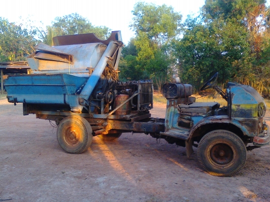 หัวนวดข้าไทเส็ง5 ฟุต เครื่องอีซูซุ85 แถมเครื่อง74 อีก1เครื่อง