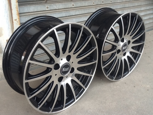 ขายแม็กขอบ15 4รู100 กว้าง6.5 ET38 1คู่สวยๆ