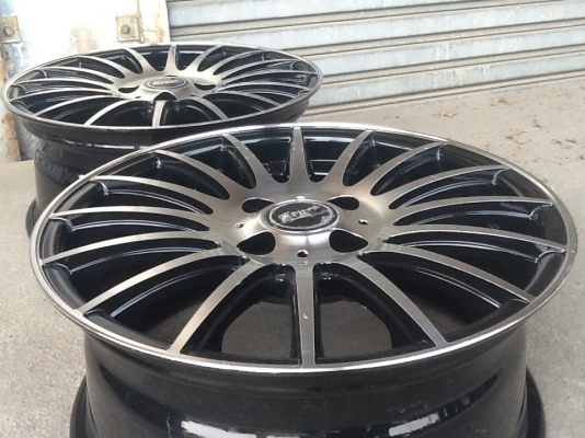 ขายแม็กขอบ15 4รู100 กว้าง6.5 ET38 1คู่สวยๆ