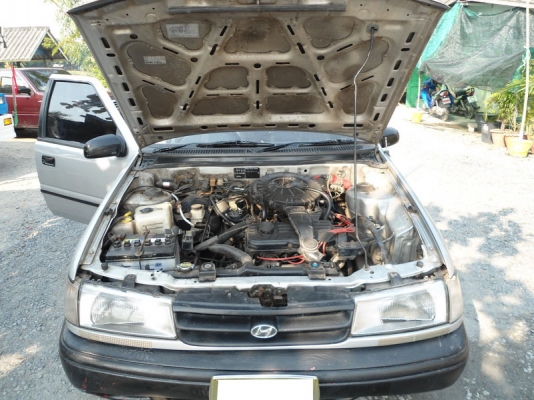 ขายรถเก๋ง ยี่ห้อ HYUNDAI (รถเก๋งสองตอน), สีเทา ปี 2537 (1994)