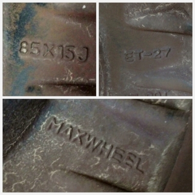 ขายล้อ 15x8.5 ออฟ-27 6/139.7 ลึก 4 นื้วกว่าๆ 7000 ครับ