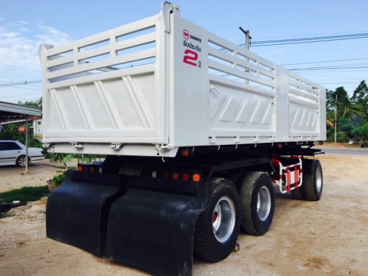 ขายหางพ่วงดัมพ์สามมิตร 3 เพลาปี 2551 ราคา 580000