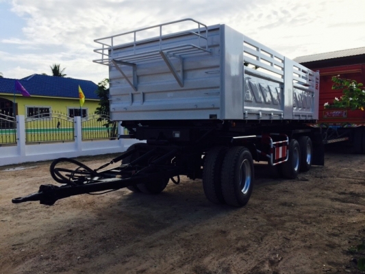 ขายหางพ่วงดัมพ์สามมิตร 3 เพลาปี 2551 ราคา 580000