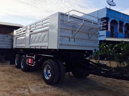 ขายหางพ่วงดัมพ์สามมิตร 3 เพลาปี 2551 ราคา 580000