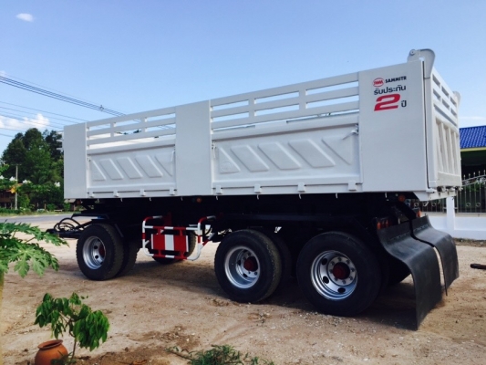 ขายหางพ่วงดัมพ์สามมิตร 3 เพลาปี 2551 ราคา 580000