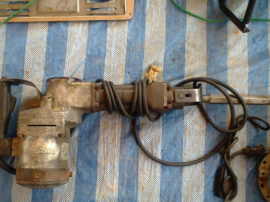 เครื่องสกัดปูนมากีตาเสื้ออะลูมิเนียม