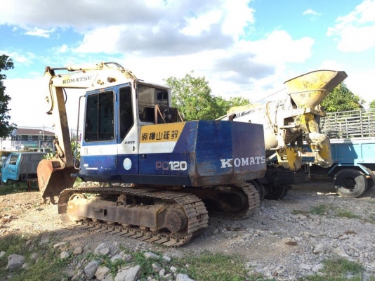 ขายรถแมคโค KOMATSU PC100 โซ่ใบแท้สวย แอร์เย็น ใช้งานดี ขายรถแมคโค KOMATSU PC100 โซ่ใบแท้สวย แอร์เย็น ใช้งานดี