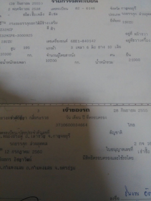 10 ล้อดั้ม 195 แรง ISUZU FVZ32NZP R-3000925 ปี 2539 รถห้างแท้ สภาพดี สวยดี 10 ล้อดั้ม 195 แรง ISUZU FVZ32NZP R-3000925 ปี 2539 รถห้างแท้ สภาพดี สวยดี