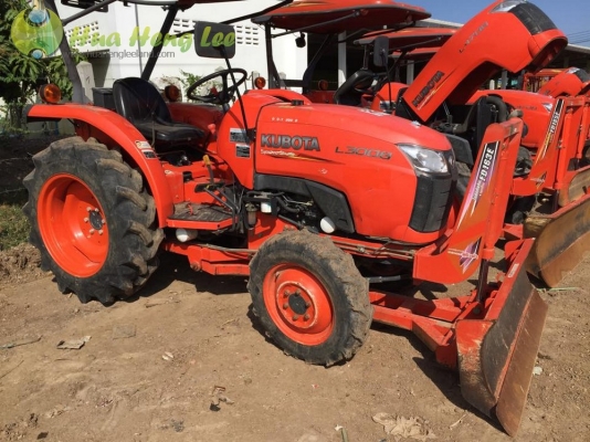 รถไถมือสองคุณภาพดี KUBOTA รุ่น L3008 พร้อมใบดันหน้า ดาวน์ 5,000 บาท