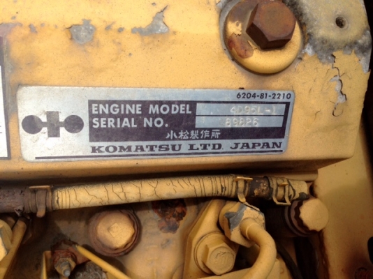 รถขุด Komatsu PC60-6 # SN32053 สต็อกเรา สนใจโทร. 080-6565422 (หนิง)