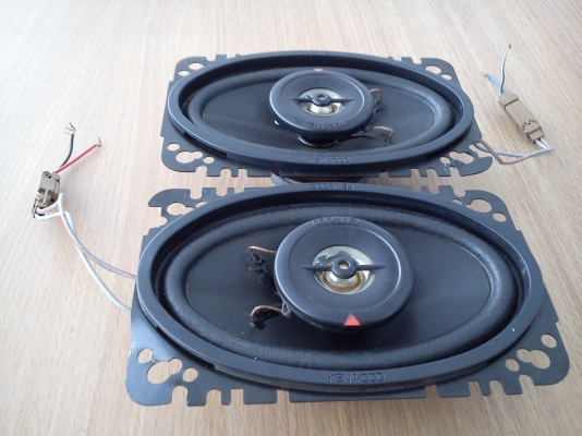 ดอกลำโพง KENWOOD 2ทาง รุ่น KFC-4675C ขนาด 4x6 นิ้ว