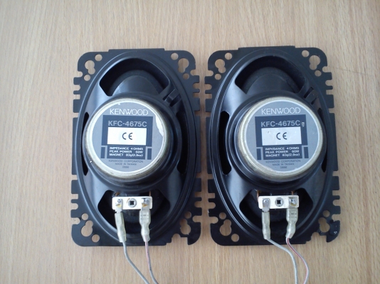 ดอกลำโพง KENWOOD 2ทาง รุ่น KFC-4675C ขนาด 4x6 นิ้ว