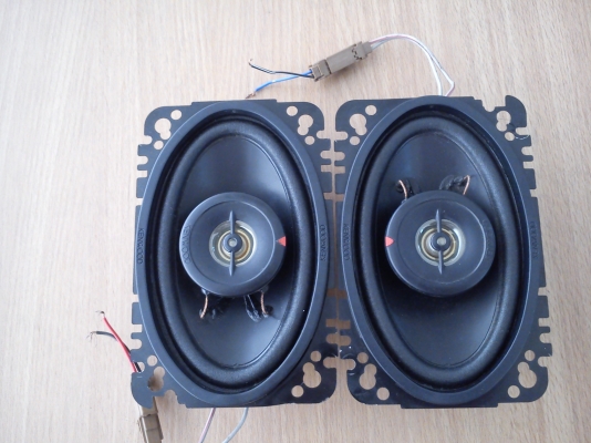 ดอกลำโพง KENWOOD 2ทาง รุ่น KFC-4675C ขนาด 4x6 นิ้ว