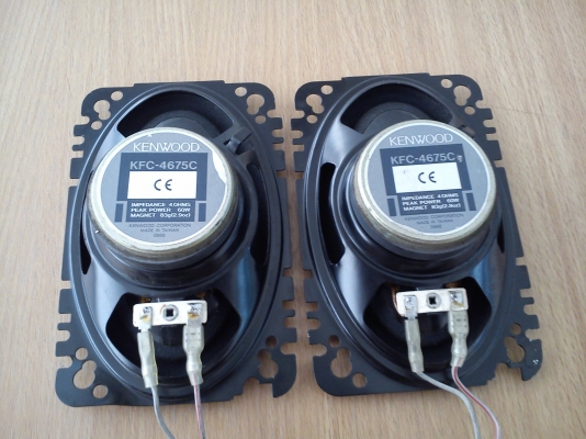ดอกลำโพง KENWOOD 2ทาง รุ่น KFC-4675C ขนาด 4x6 นิ้ว